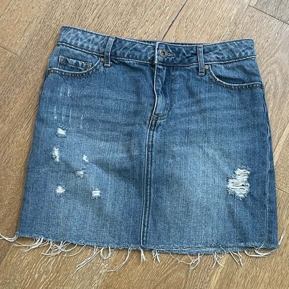 Melrose & Market Denim Skirt - Size 25 - Picture 1 of 4